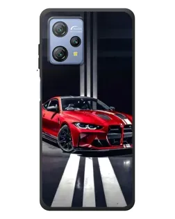 Чехол для Blackview A53 Pro с картинкой «Красная BMW на дороге»