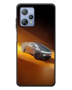 Чехол для Blackview A53 Pro с картинкой «Cybertruck в пустыне»
