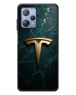 Чехол для Blackview A53 Pro с картинкой «Мраморная Tesla Gold»