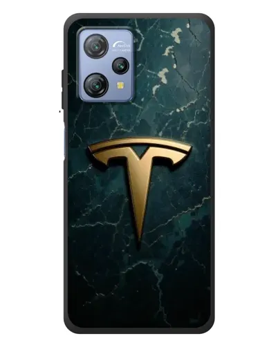 Чехол для Blackview A53 Pro с картинкой «Мраморная Tesla Gold»