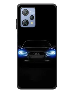Чехол для Blackview A53 Pro с картинкой «Audi в неоне»