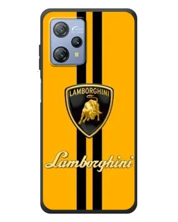 Чохол для Blackview A53 Pro з картинкою «Lamborghini Stripe жовтий»