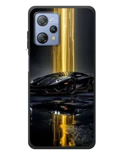 Чехол для Blackview A53 Pro с картинкой «Ночной Lamborghini драйв»
