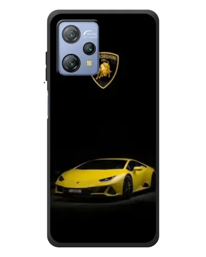 Чехол для Blackview A53 Pro с картинкой «Lamborghini желтый акцент»