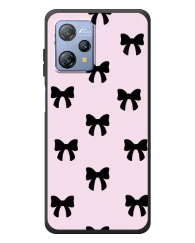Чехол для Blackview A53 Pro с картинкой «Черные банты Coquette» Чехол для Blackview A53 Pro с картинкой «Черные банты Coquette»