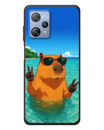 Чохол для Blackview A53 Pro з картинкою «Морська капібара»