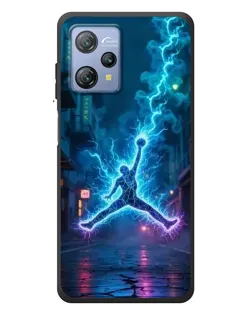 Чохол для Blackview A53 з картинкою «Jordan Gold Jumpman»