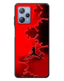 Чохол для Blackview A53 з картинкою «Jordan Red Smoke»