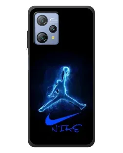 Чохол для Blackview A53 з картинкою «Jordan Neon Blue»