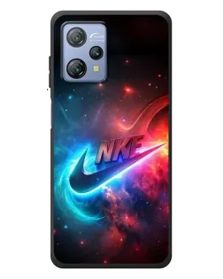 Чохол для Blackview A53 з картинкою «Вогняний логотип Nike»