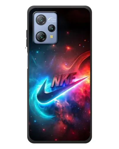 Чохол для Blackview A53 з картинкою «Вогняний логотип Nike»