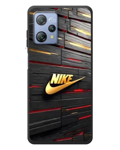 Чохол для Blackview A53 з картинкою «Золотий Nike на металі»