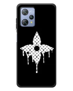 Чохол для Blackview A53 з картинкою «Квіткова монограма»