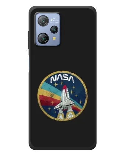 Чехол для Blackview A53 с картинкой «NASA — эмблема миссии»
