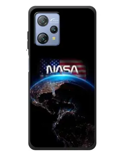 Чехол для Blackview A53 с картинкой «Земля из космоса NASA»
