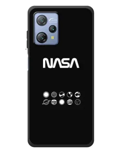 Чехол для Blackview A53 с картинкой «NASA — технический принт»