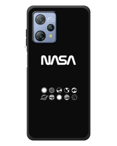 Чехол для Blackview A53 с картинкой «NASA — технический принт»