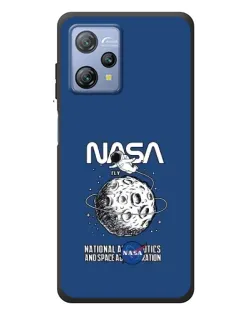Чехол для Blackview A53 с картинкой «NASA — лунная миссия»