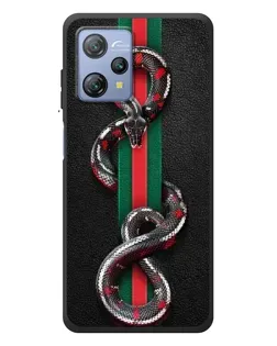 Чохол для Blackview A53 з картинкою «Gucci — змія на смузі»