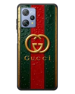 Чохол для Blackview A53 з картинкою «Gucci — фірмова смуга та золото»
