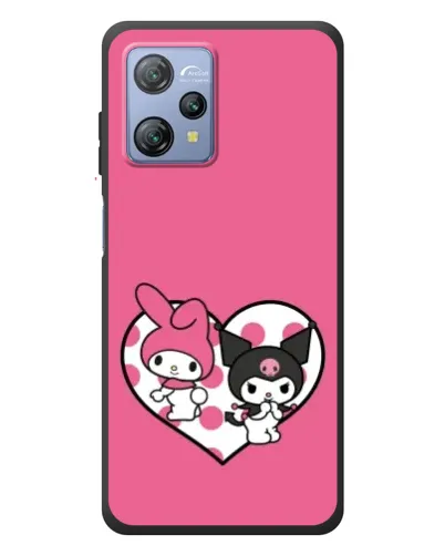 Чехол для Blackview A53 с картинкой «Kuromi и My Melody»