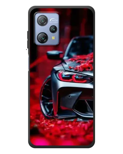 Чохол для Blackview A53 з картинкою «Спортивна BMW та квіти» Чохол для Blackview A53 з картинкою «Спортивна BMW та квіти»