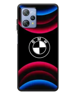 Чохол для Blackview A53 з картинкою «Логотип BMW та неонові дуги»