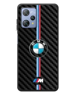 Чохол для Blackview A53 з картинкою «Емблема BMW та карбон»