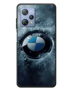 Чехол для Blackview A53 с картинкой «Логотип BMW — лед»