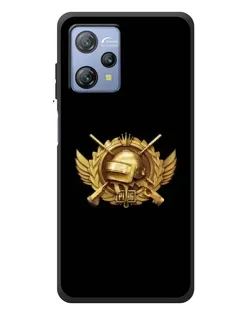 Чехол для Blackview A53 с картинкой «PUBG — оранжевый градиент»