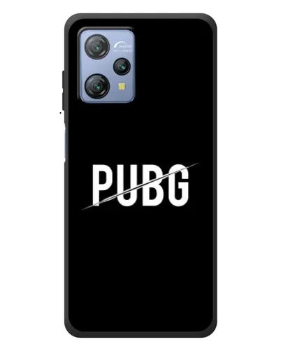 Чехол для Blackview A53 с картинкой «PUBG — белый логотип»