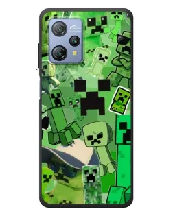 Чехол для Blackview A53 с картинкой «Криперы Minecraft»