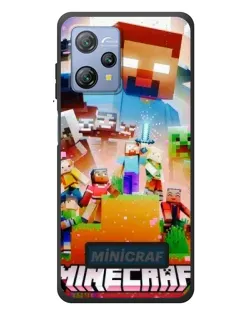 Чехол для Blackview A53 с картинкой «Minecraft герои игры»