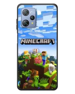 Чехол для Blackview A53 с картинкой «Minecraft классический мир»