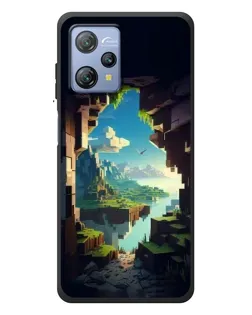 Чехол для Blackview A53 с картинкой «Вид из пещеры»