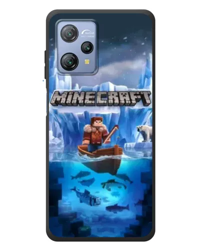 Чехол для Blackview A53 с картинкой «Minecraft ледяной мир» Чехол для Blackview A53 с картинкой «Minecraft ледяной мир»