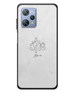 Чехол для Blackview A53 с картинкой «Иоанна 3:16 Крест» Чехол для Blackview A53 с картинкой «Иоанна 3:16 Крест»