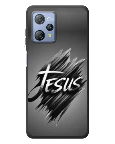 Чехол для Blackview A53 с картинкой «Надпись Jesus Graffiti»