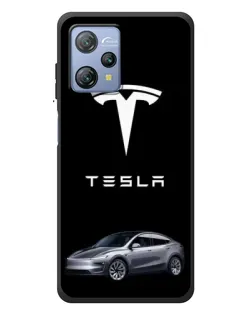 Чохол для Blackview A53 з картинкою «Tesla Model Y»