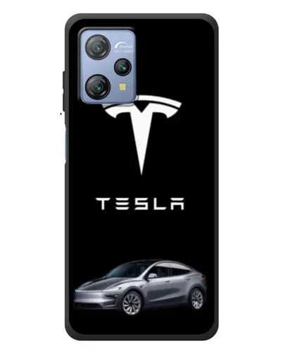 Чохол для Blackview A53 з картинкою «Tesla Model Y»