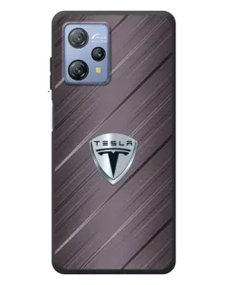 Чохол для Blackview A53 з картинкою «Металева текстура Tesla»