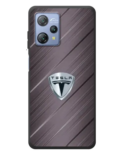 Чохол для Blackview A53 з картинкою «Металева текстура Tesla»