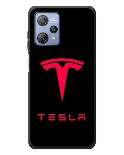 Чохол для Blackview A53 з картинкою «Tesla Red Logo»