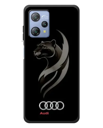 Чохол для Blackview A53 з картинкою «Графіка — пантера та Audi»
