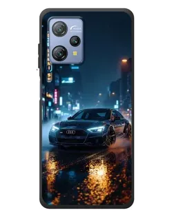 Чохол для Blackview A53 з картинкою «Нічне місто та Audi»