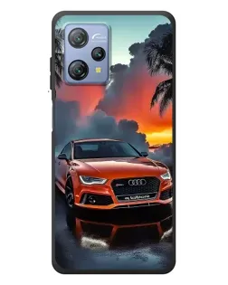 Чохол для Blackview A53 з картинкою «Audi — захід сонця»