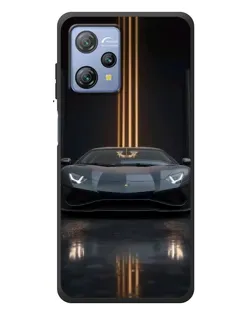 Чохол для Blackview A53 з картинкою «Lamborghini золоті лінії»