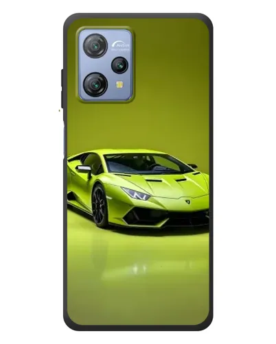 Чохол для Blackview A53 з картинкою «Салатовий Lamborghini Huracan»