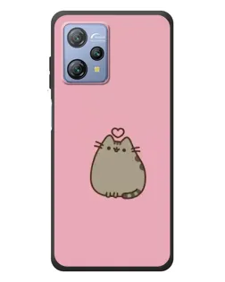 Чехол для Blackview A53 с картинкой «Pusheen сердце»