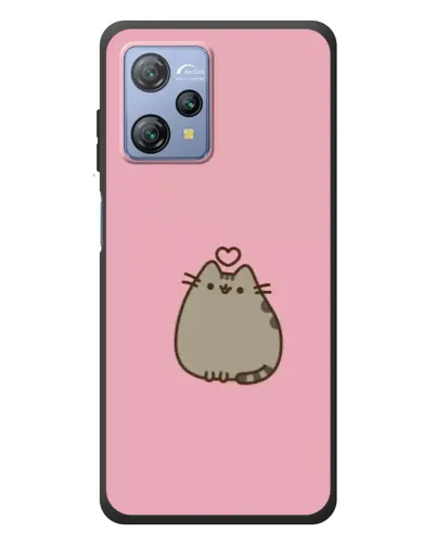 Чехол для Blackview A53 с картинкой «Pusheen сердце»